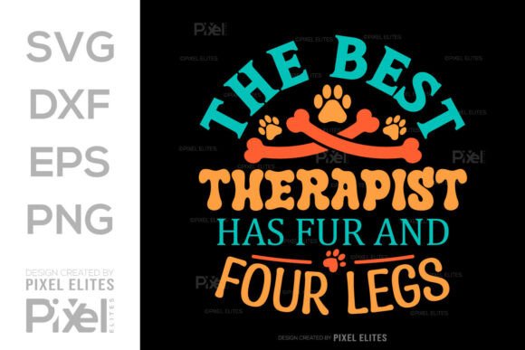 Best Therapist Has Fur SVG Cut File