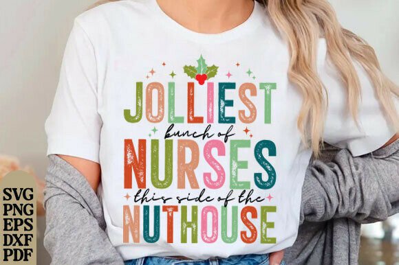 Christmas Nurse Svg, Christmas Nurse Png