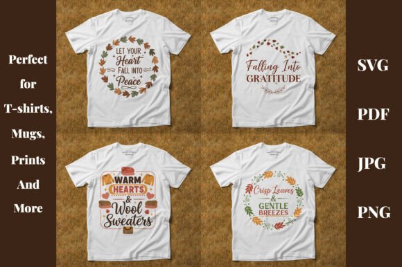 Fall Autumn SVG PNG Bundle – Vol. 11