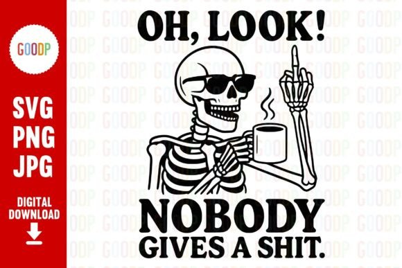Funny Skeleton Coffee SVG