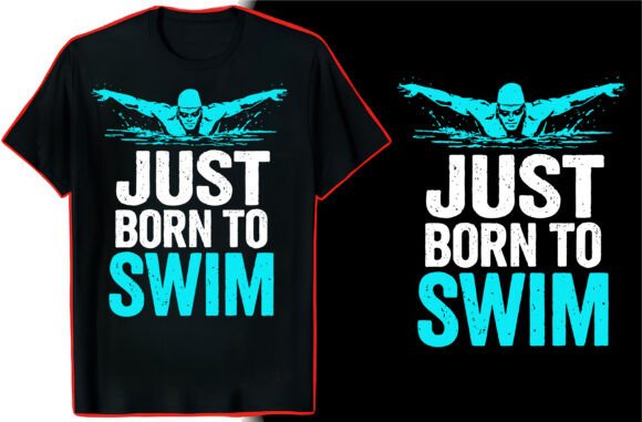Swimmer Life Quote T-Shirt