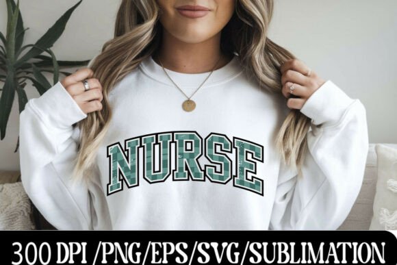 Trendy Nurse SVG Vector for Digital Use
